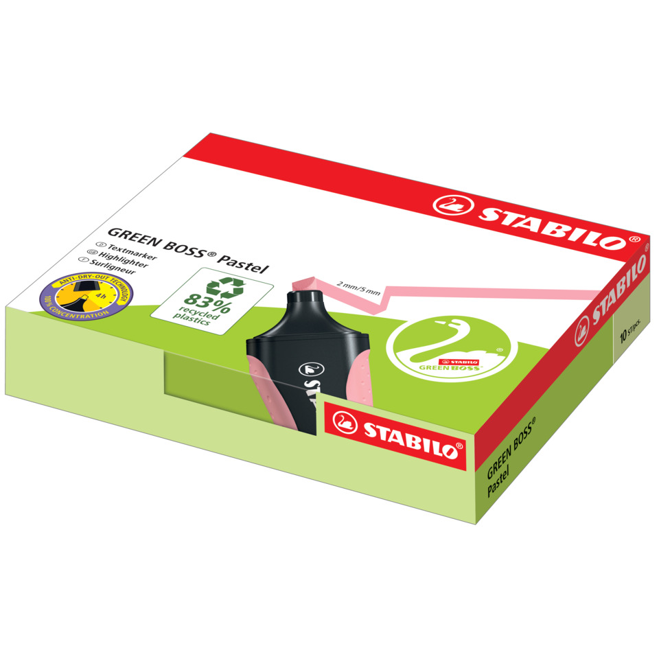 Pastellstift, Kunstkassette, Grün, Stabilo, Spitzer