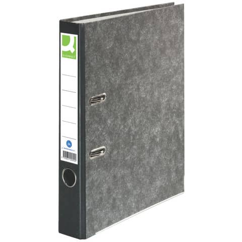 Ordner, A4, 50mm, Pappe, schwarz Q-CONNECT KF20050