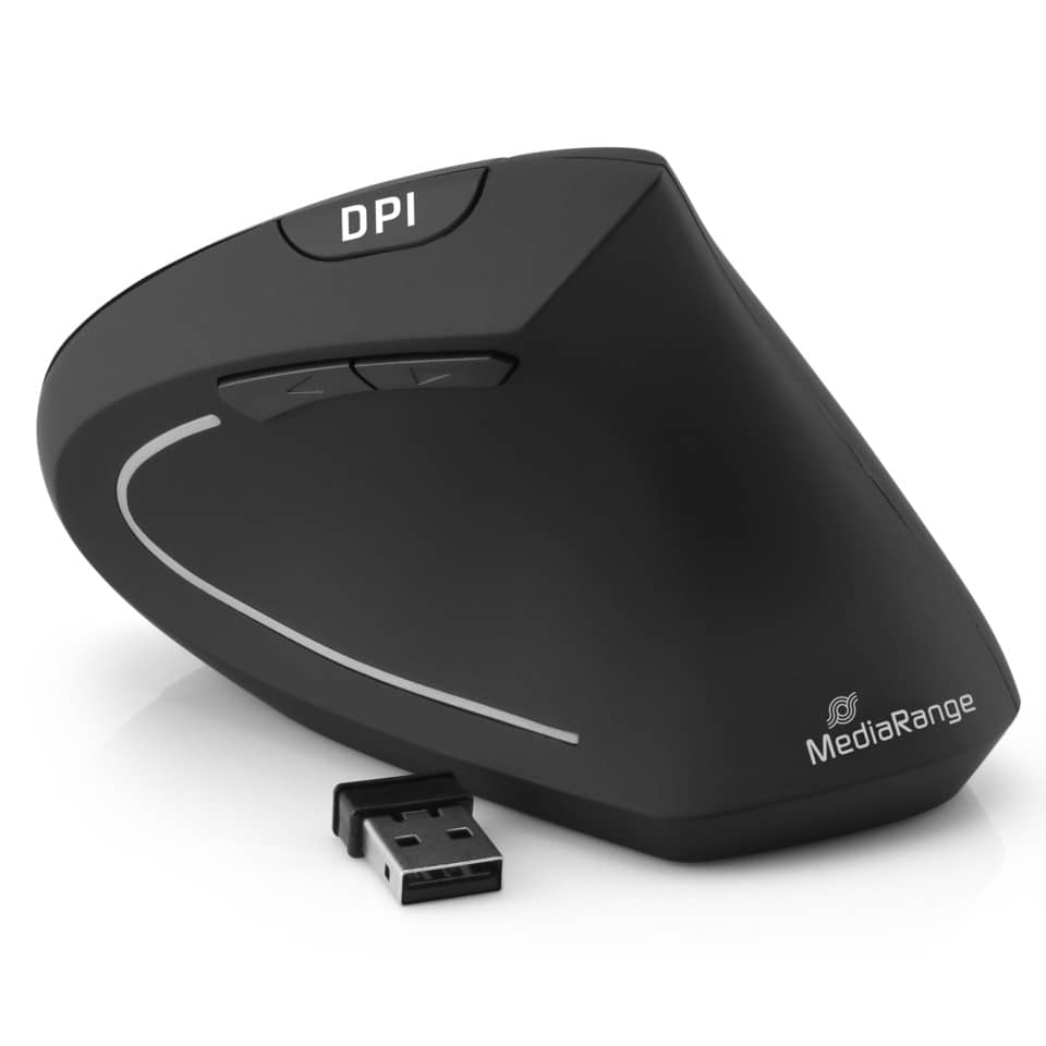 Maus, Wireless-Maus, USB-Maus, DPI-Taste, Mediarange
