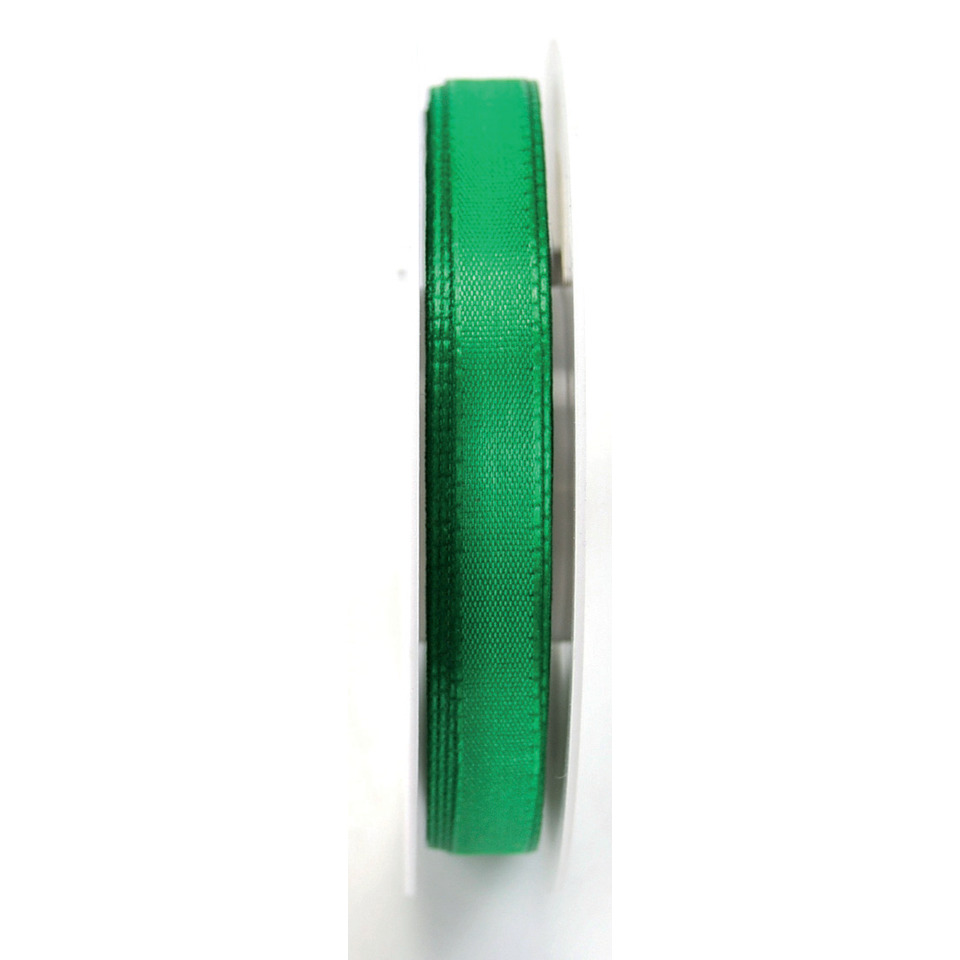 Grün, Satinband, Schleifenband, Ribbons, Band aus Satin