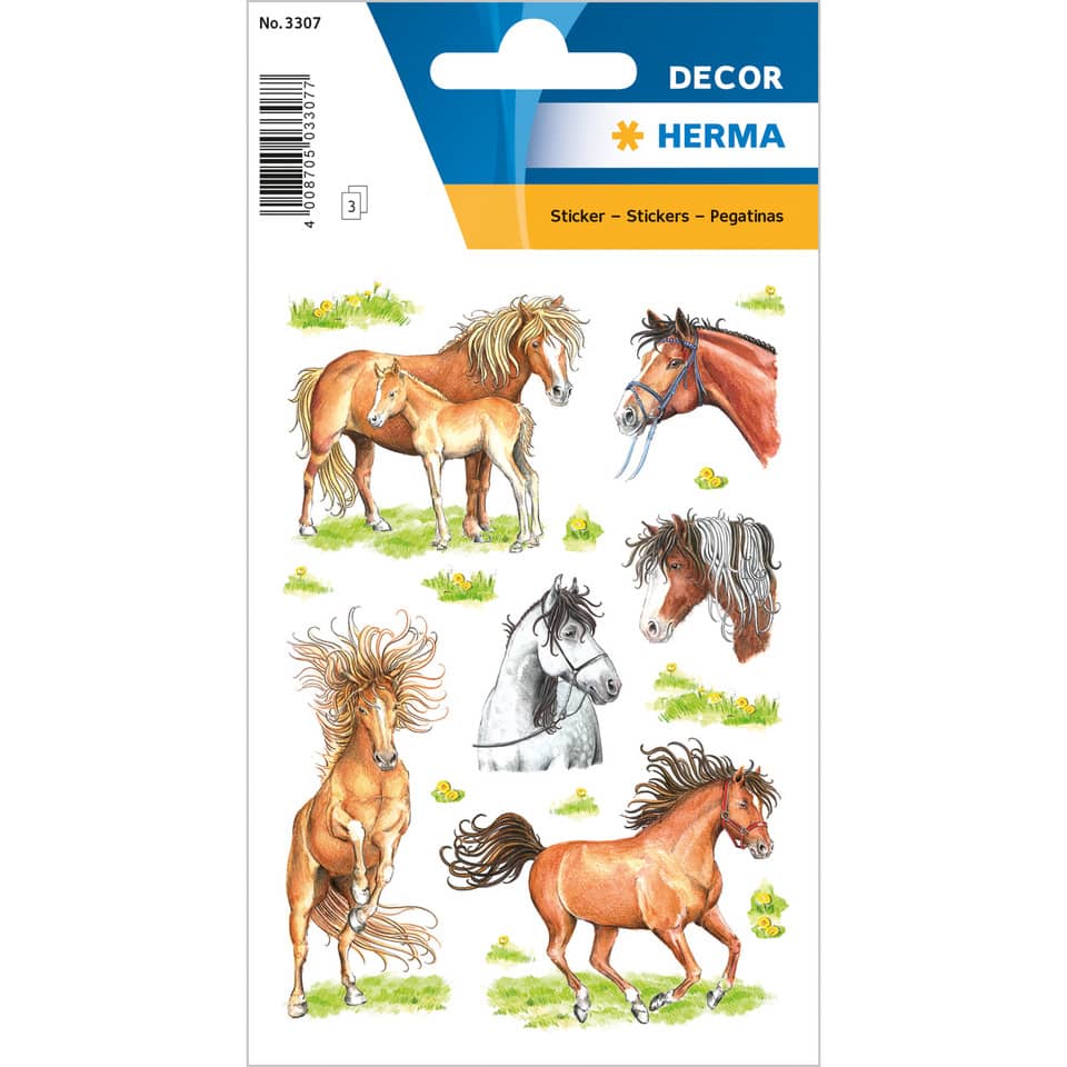 Pferde Sticker, Pferdemotiv, Hingst, Pony, Hengst-Sticker