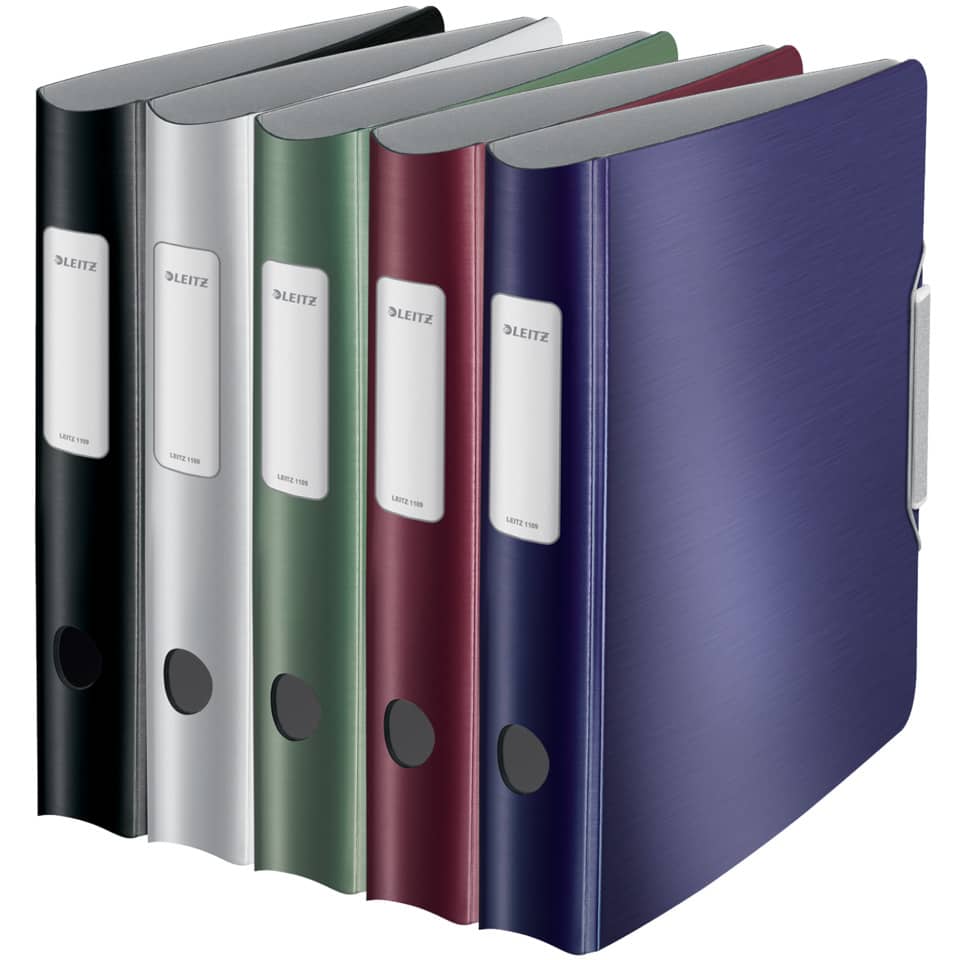 Ordner, Assorted colors, Spiralbind, Kunststoff/Plastik, A4 Ordner