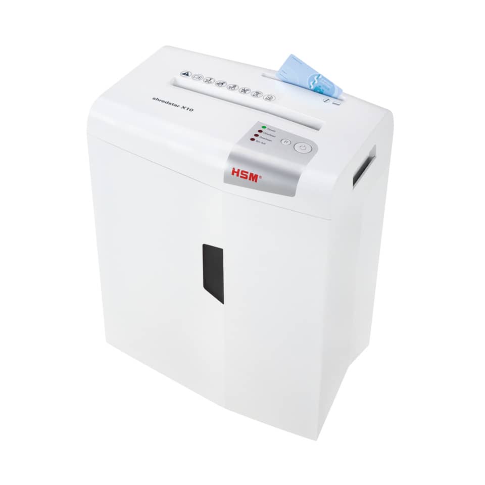 Papierkorb, Aktenvernichter, Schredder, Papierzufuhr, HSM
