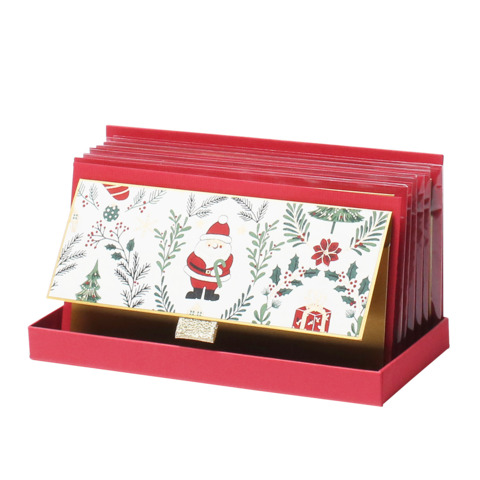 Weihnachts-Briefkarte Joyful - Frohe Weihnachten , DIN Lang RÖSSLER 16478577000