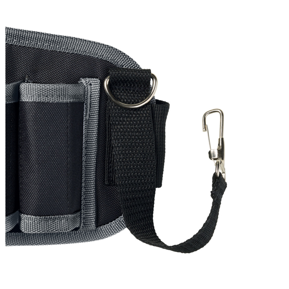 Gürteltasche, Nylon, Schwarz, Leitungsclip, Schultergurt