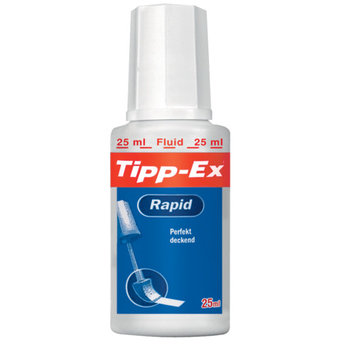 Korrekturflüssigkeit Rapid weiß   25ml TIPP-EX 8119147