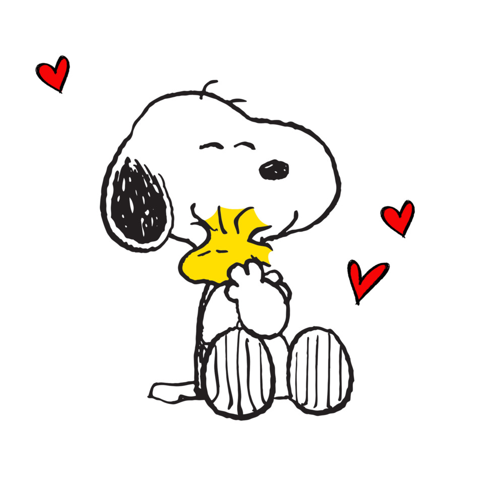 Hund, Snoopy, Herz, Schnauze, Gelb