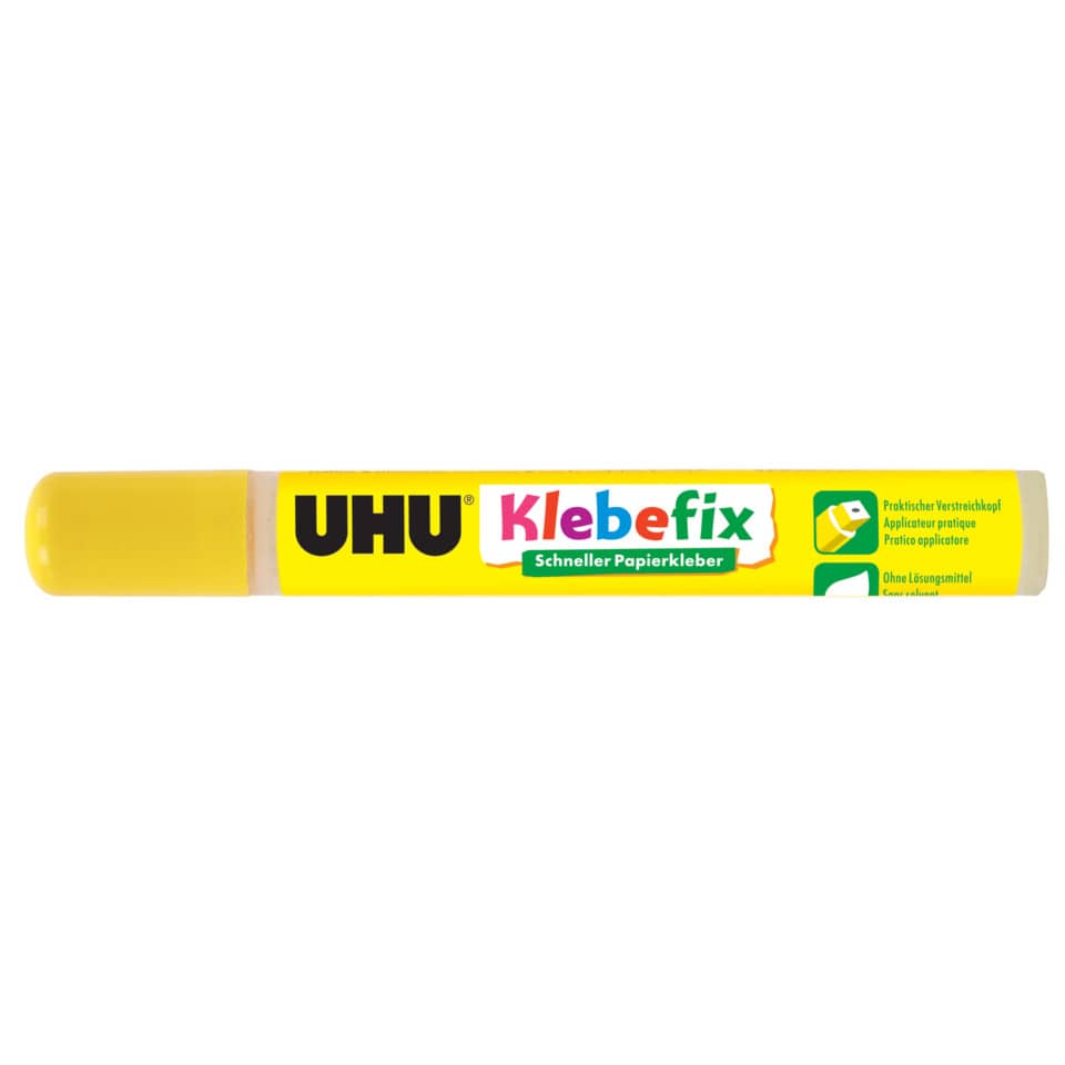 Klebeband, Klebestift, Papierkleber, UHU, Klebefix