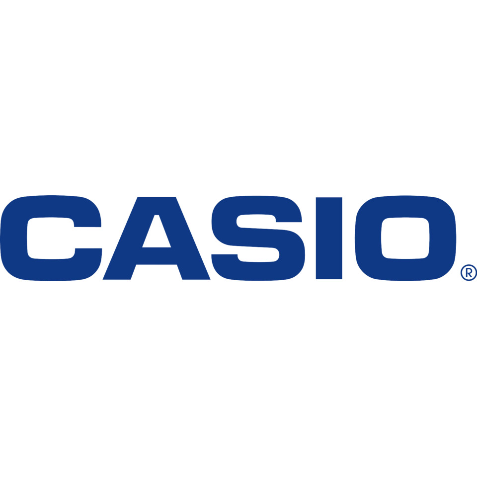 logo, Casio, blau, Markenzeichen, Wortmarke