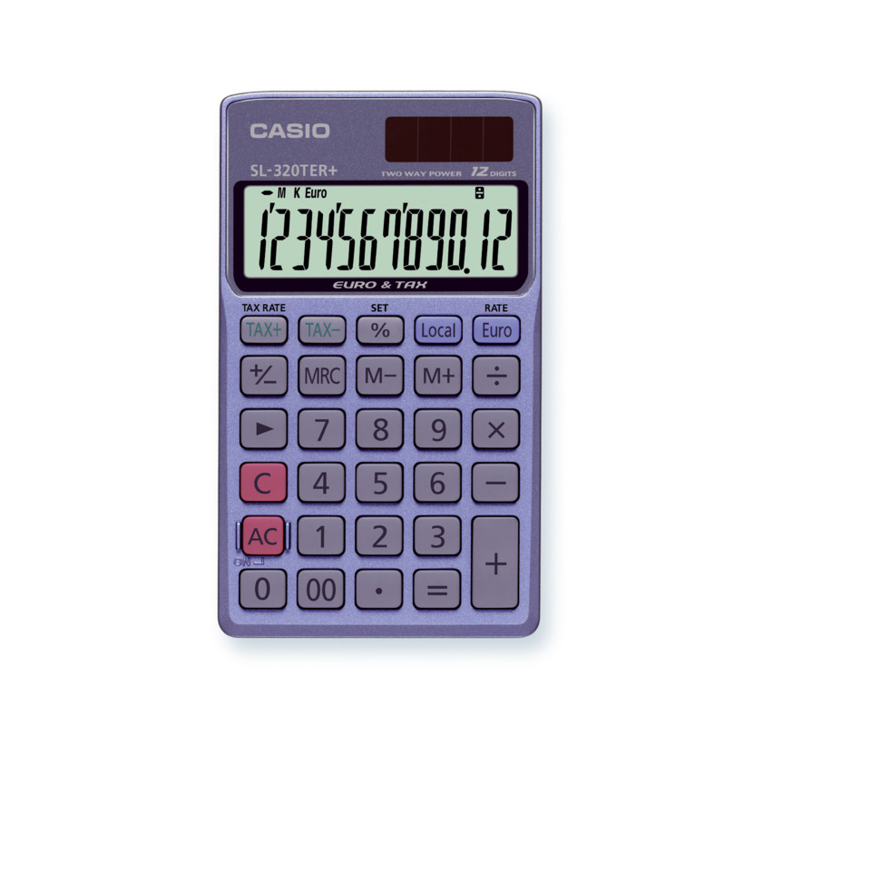 Taschenrechner, Casio, Rechenhilfe, Tastatur, Anzeige