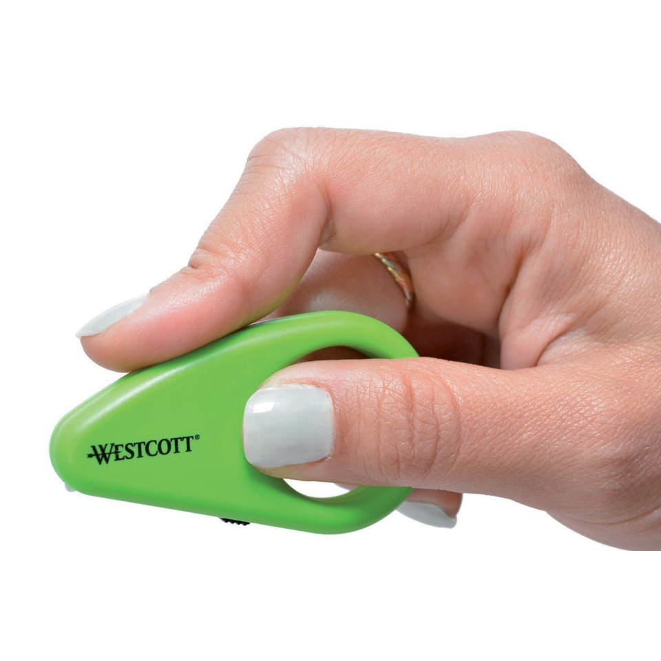 Klebeschuh, handheld, grün, Schneider, Westcott