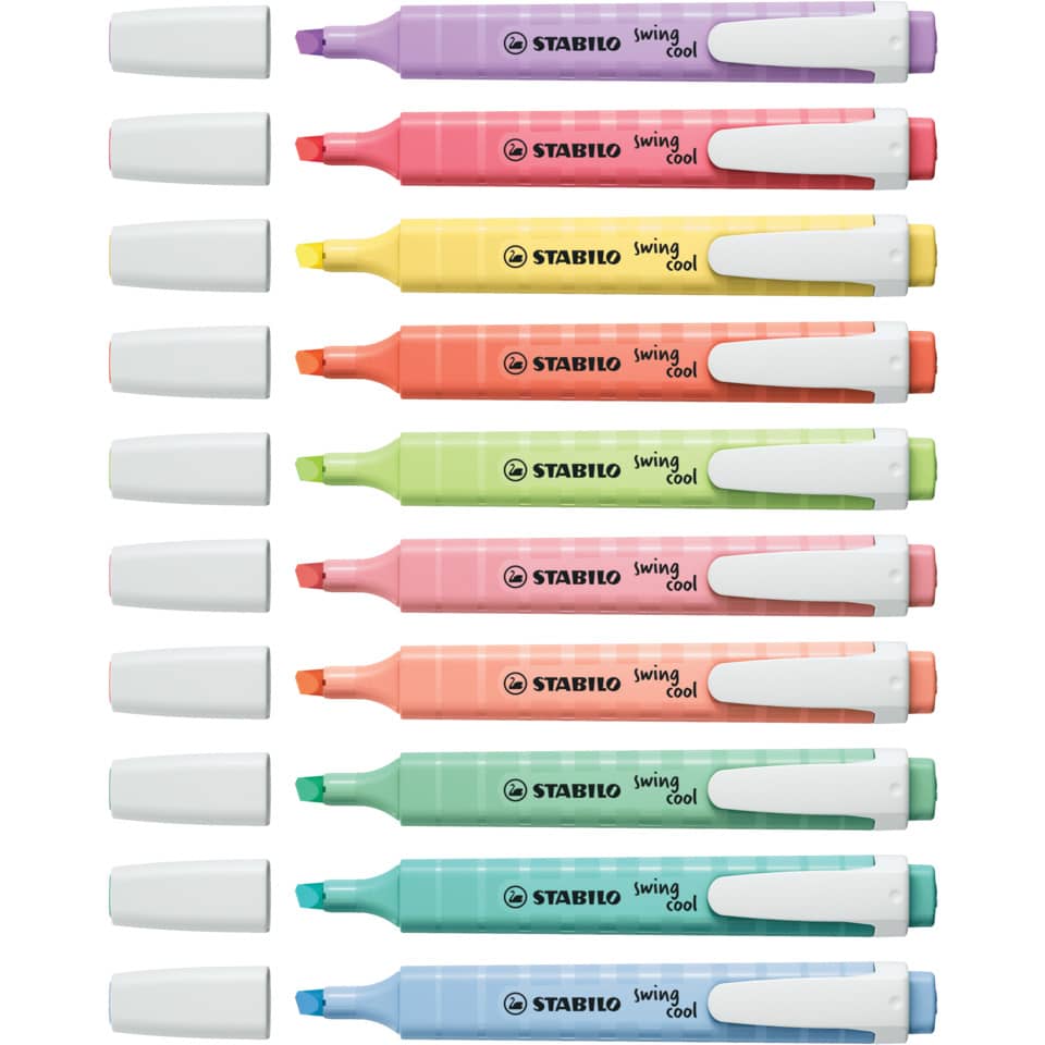 highlighters, Marker, colored, washable, set