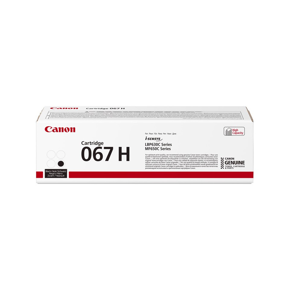 Kassette, Toner, 067H, Canon, Schwarzweiß