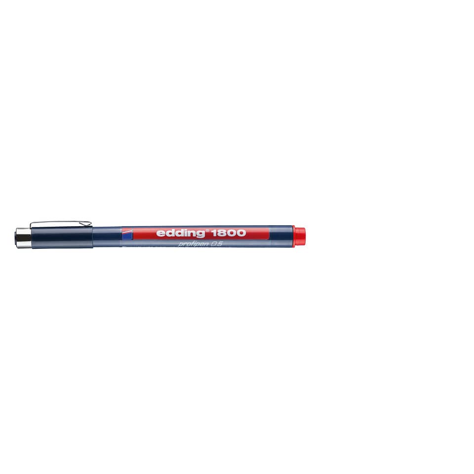blauer Stift, roter Verschluss, Gelstift, Clip, Schreibwaren