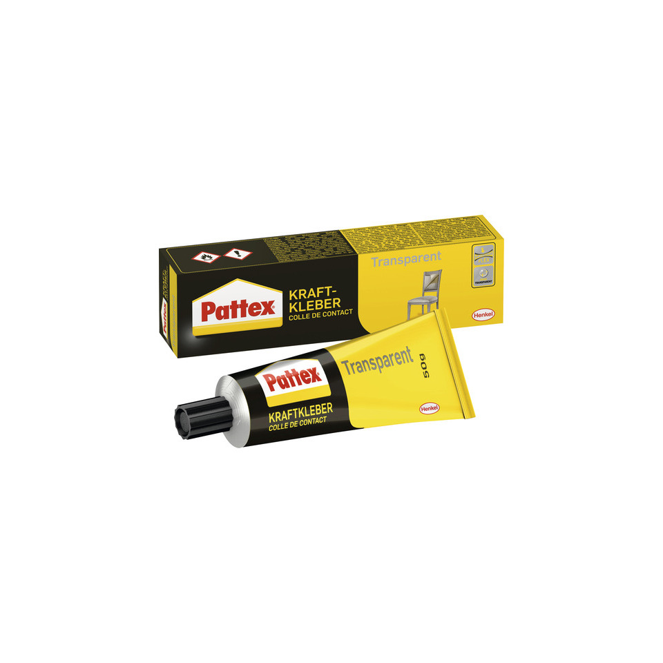 Klebefolie, Kleber, Kraftkleber, Kontaktkleber, Transparent