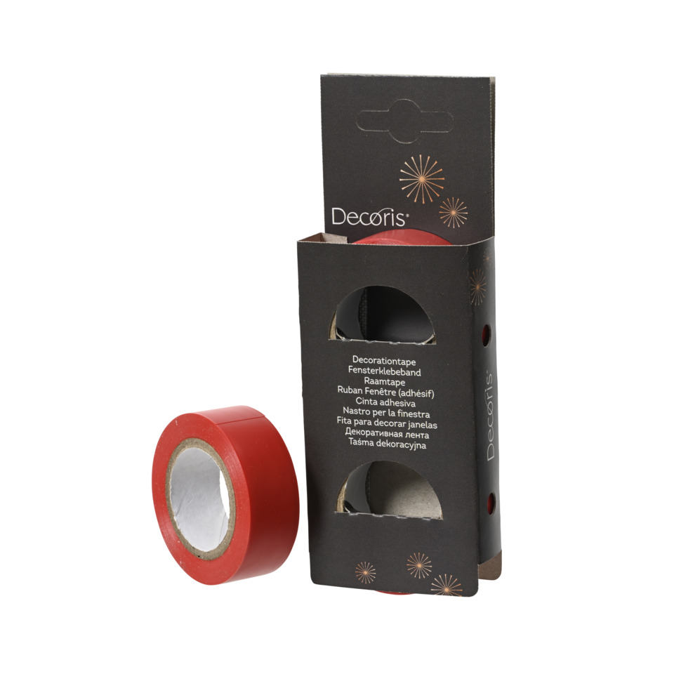 Klebeband, Dekorationsband, Rot, Masking Tape, Box Verpackung