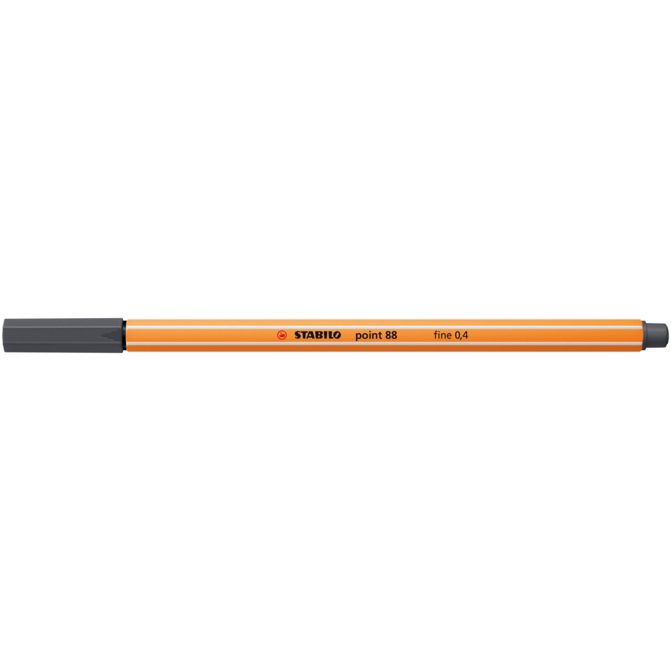 marker, orange, doppelseitig, feiner Punkt, Stabilo,  Marker, orange, Fineliner, Stabilo, Point 88