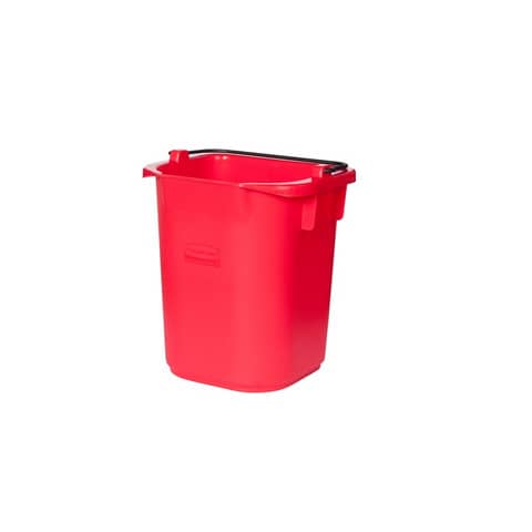 Wischeimer, 5L, rot RUBBERMAID 1857375