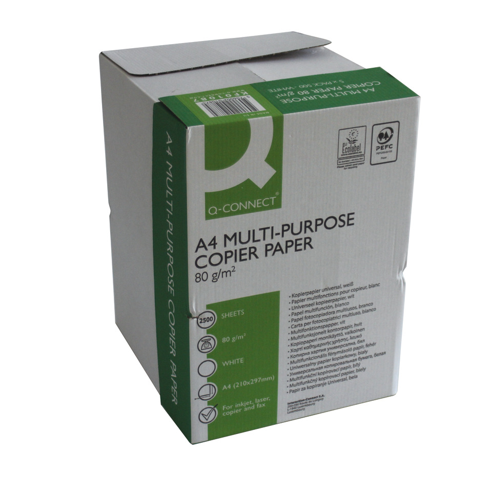 kopierpapier, a4 papier, multifunktionspapier, weiße papier, 80 g/m2