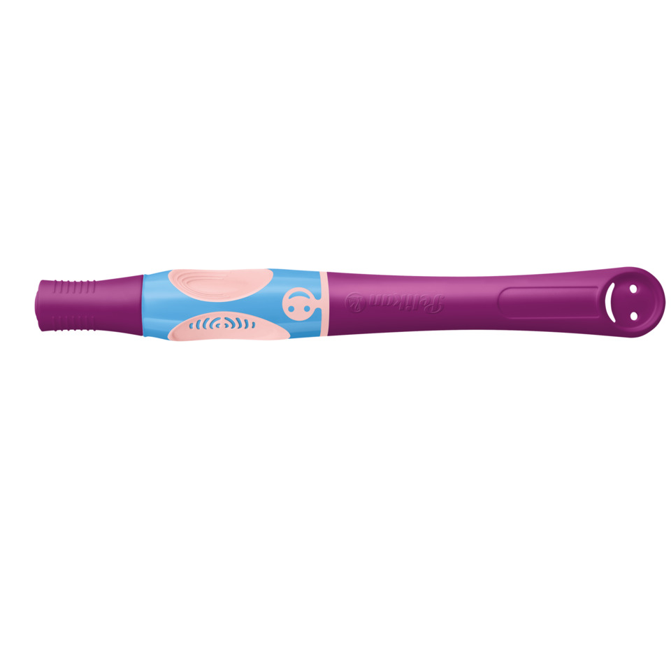 Kinderzahnbürste, Zahnputzgriff, Motiv, Glow pink, Mehrfarbig