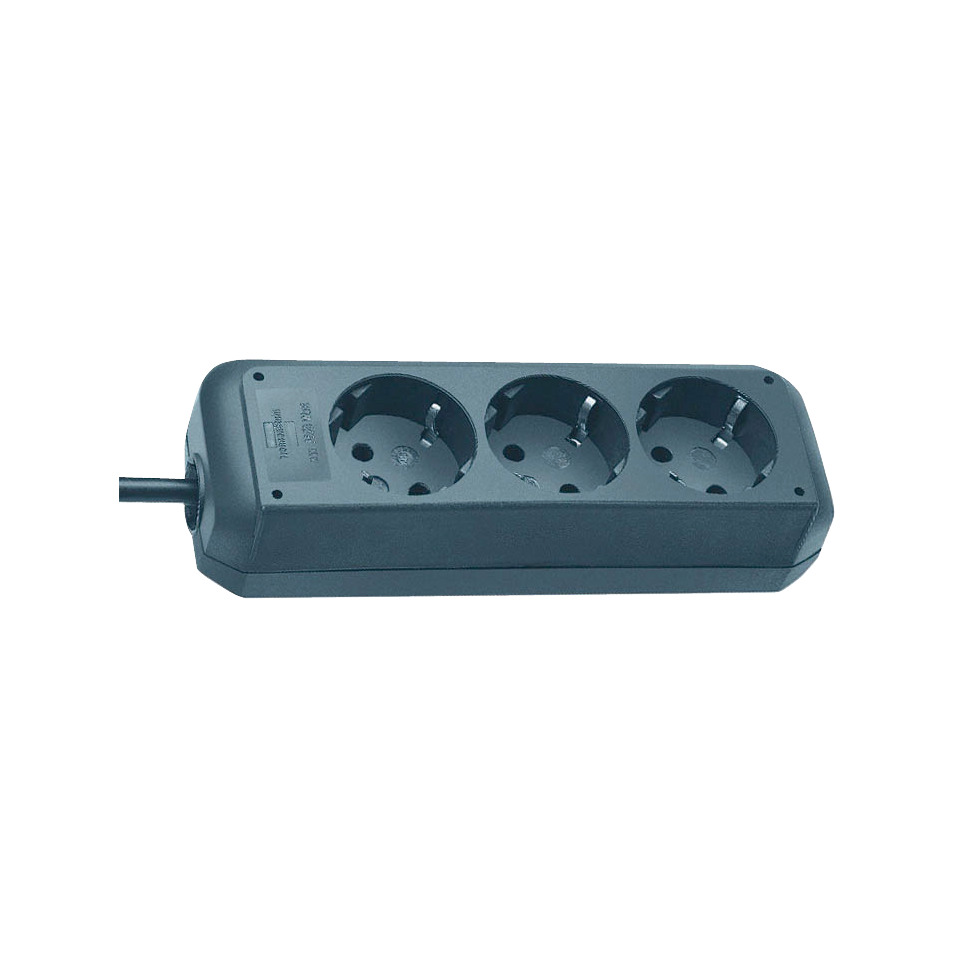 Mehrfachstecker, Steckdosenleiste, 3-fach, Netzleiste, EU-Stecker