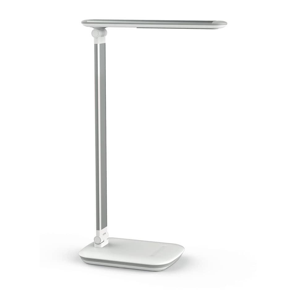 Schreibtischlampe, LED-Lampe, Tischlampe, verstellbar, metallisch