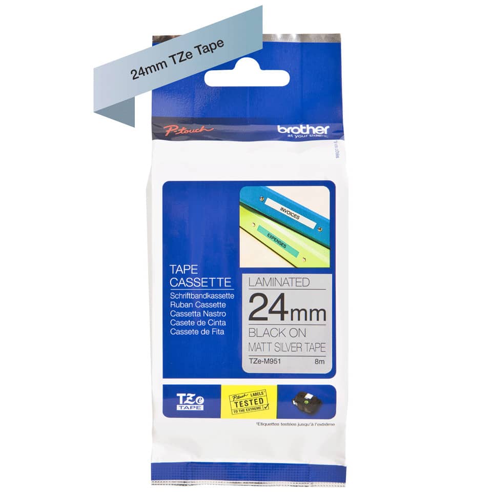 Tze Tape, Tze Band, 24mm, Laminiert, Kassette