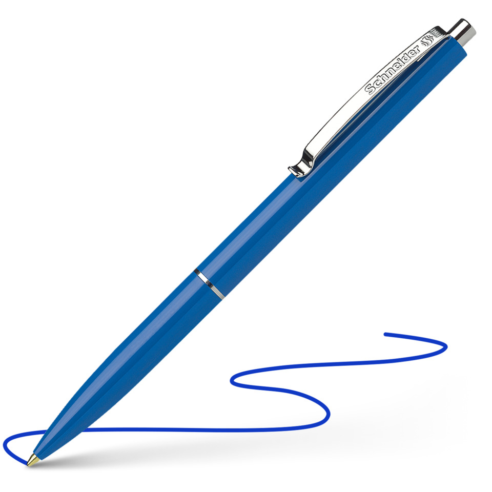 Kugelschreiber, Gelschreiber, Blau, Metallclip, Spitzkappe?