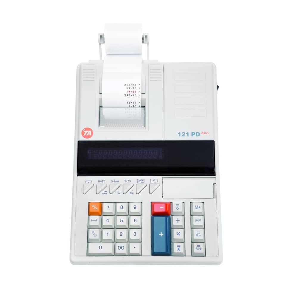 drucker, kassensystem, kassenrechner, papierbeleg, taschenrechner