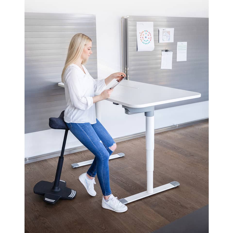stehender schreibtisch, verstellbarer schreibtisch, weißer schreibtisch, ergonomisch, tisch/arbeitsfläche