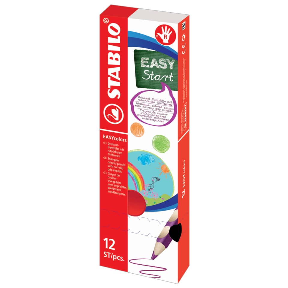 Buntstifte, Triangular, Buntstifte Dreiecksform, 12er Pack, Schulbedarf