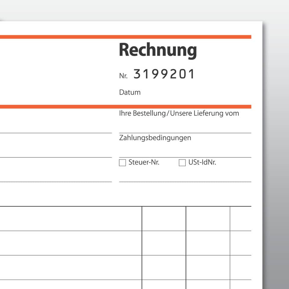 Rechnung, Dokument, Papiernorm, Blatt, Formular