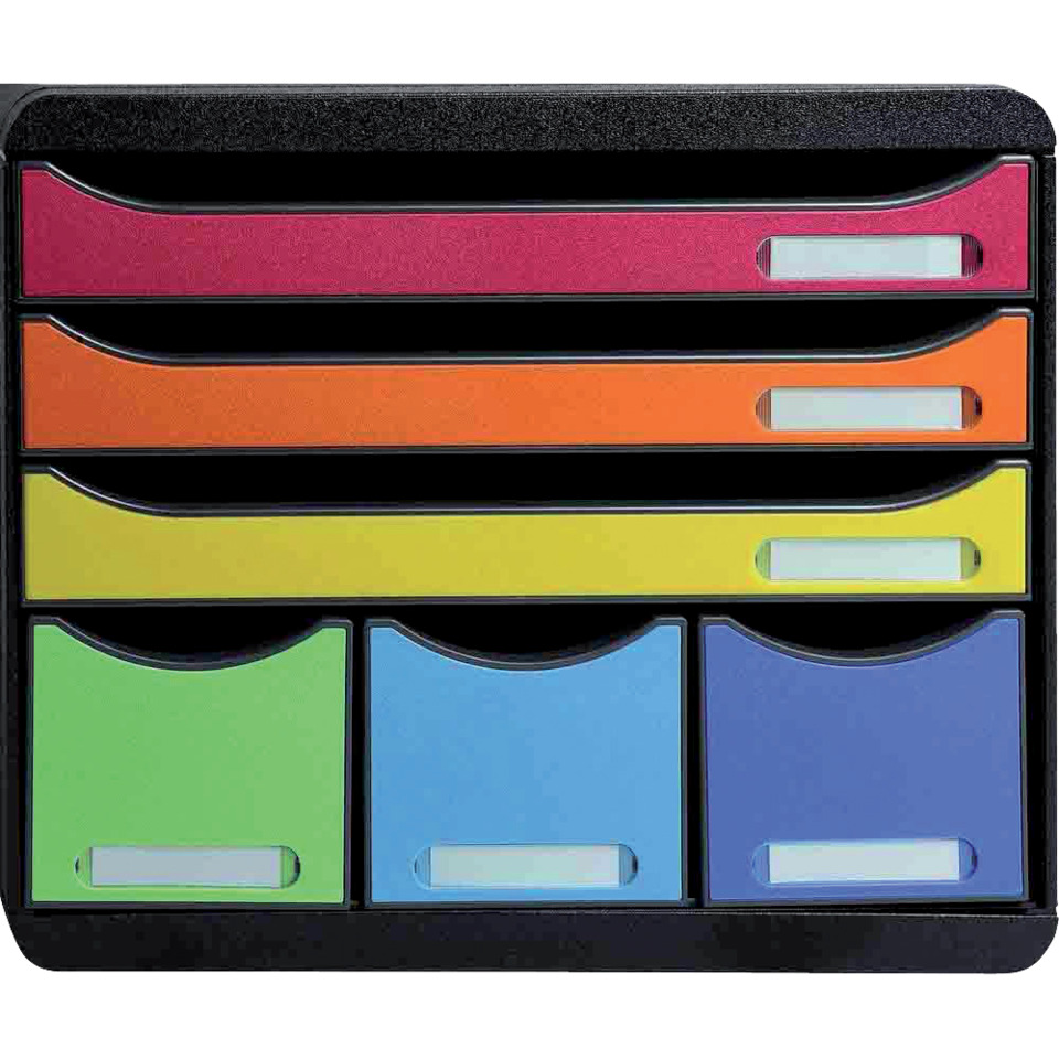 Post-it-Set, bunte Klebezettel, Schreibtisch-Organizer, farbige Markierungen, Notizzettel