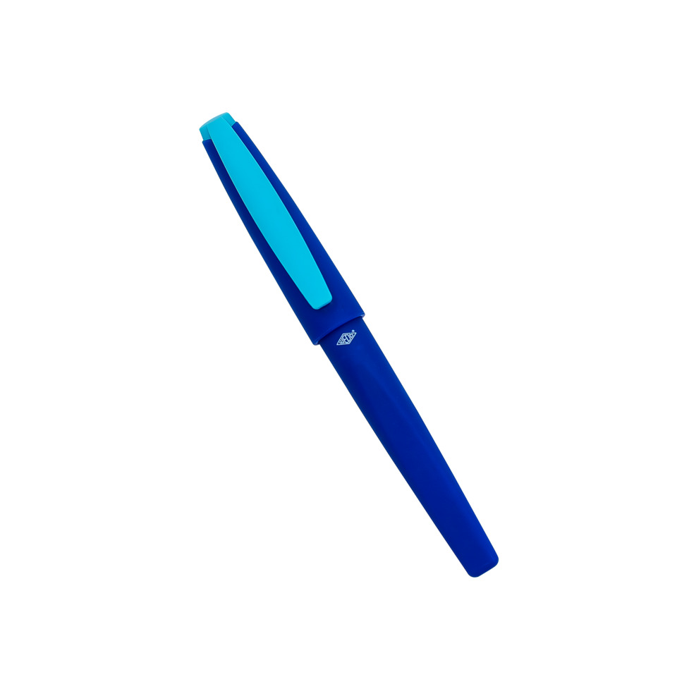 Kugelschreiber, Gelstift, Blau, Clip, Universalt penselähnlich