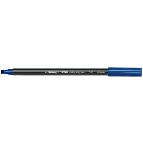 Kalligrafiestift 1255, 5mm, stahlblau EDDING 41255-50017