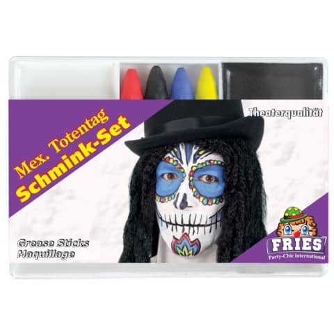 Schminkset 26g Mexikanischer Totentag FRIES 3052 1