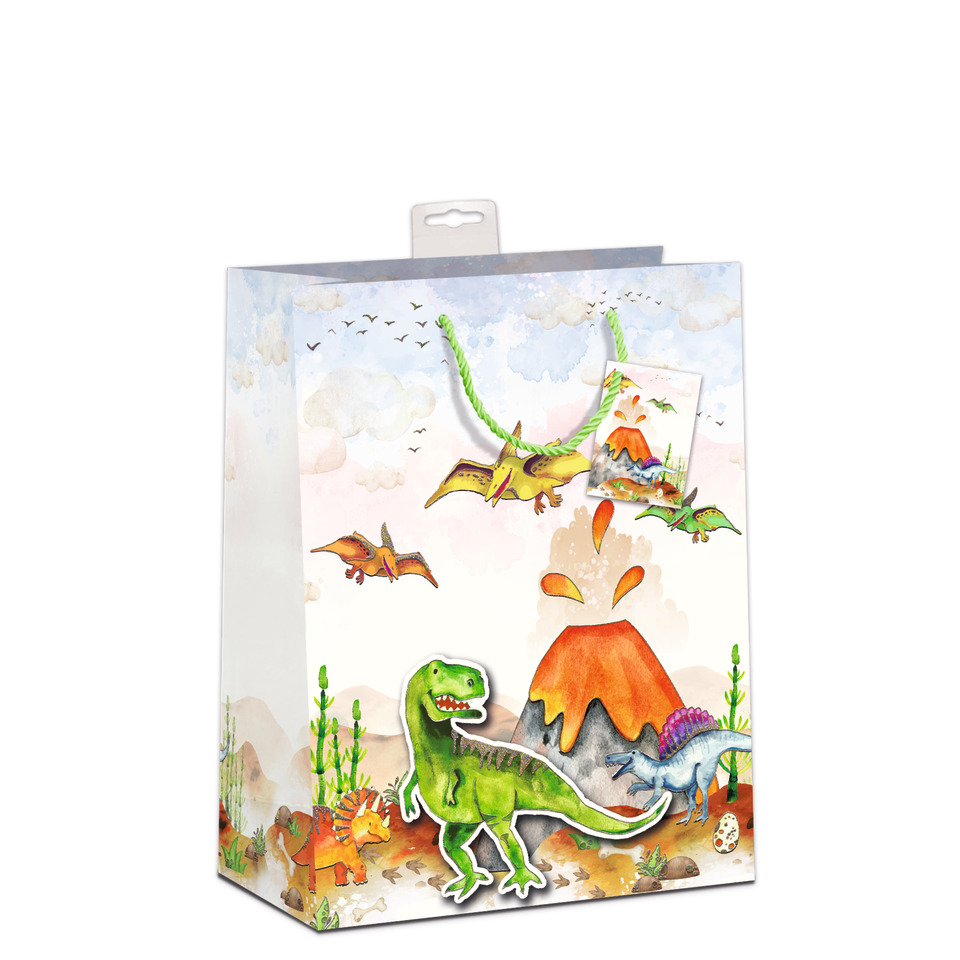 Dinosaurier, Tüte, Kindergeburtstag, Dinosaurierwelt, Vulkanausbruch
