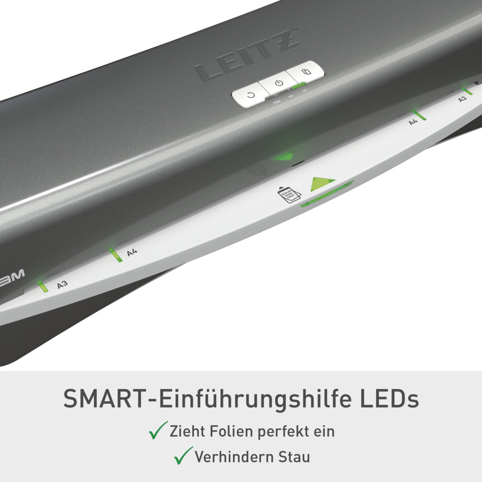 Schneidwerk, LED-Scanner, A4-A3-A5, Leitz, Schlitzanzeige