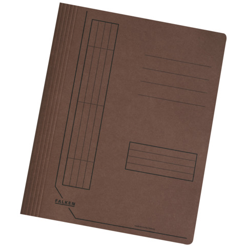 Schnellhefter Karton, A4, 240g/m², intensiv braun FALKEN 11287711