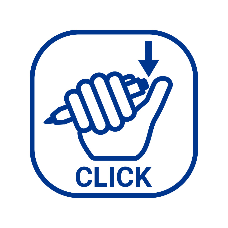 handheld, Klick, Zeiger, Symbol, Anleitung