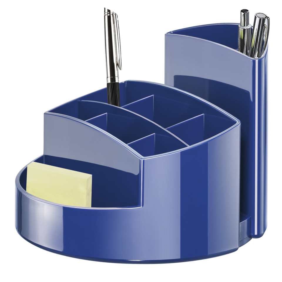 Schreibtisch Organizer, Stifthalter, Ablage, Blau, Schreibtischzubehör
