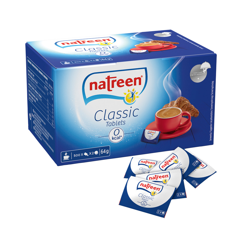 Classic, Tablets, Kaffee, Kalorienarm, Packung 2x64g