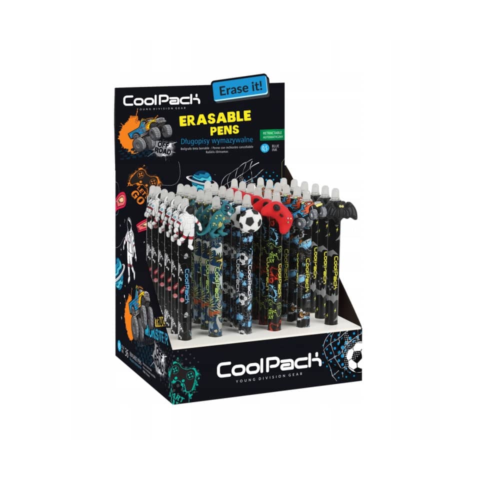 Erasable pens, Stifte, Sticker pens, Motivstifte, Magnetischer Display