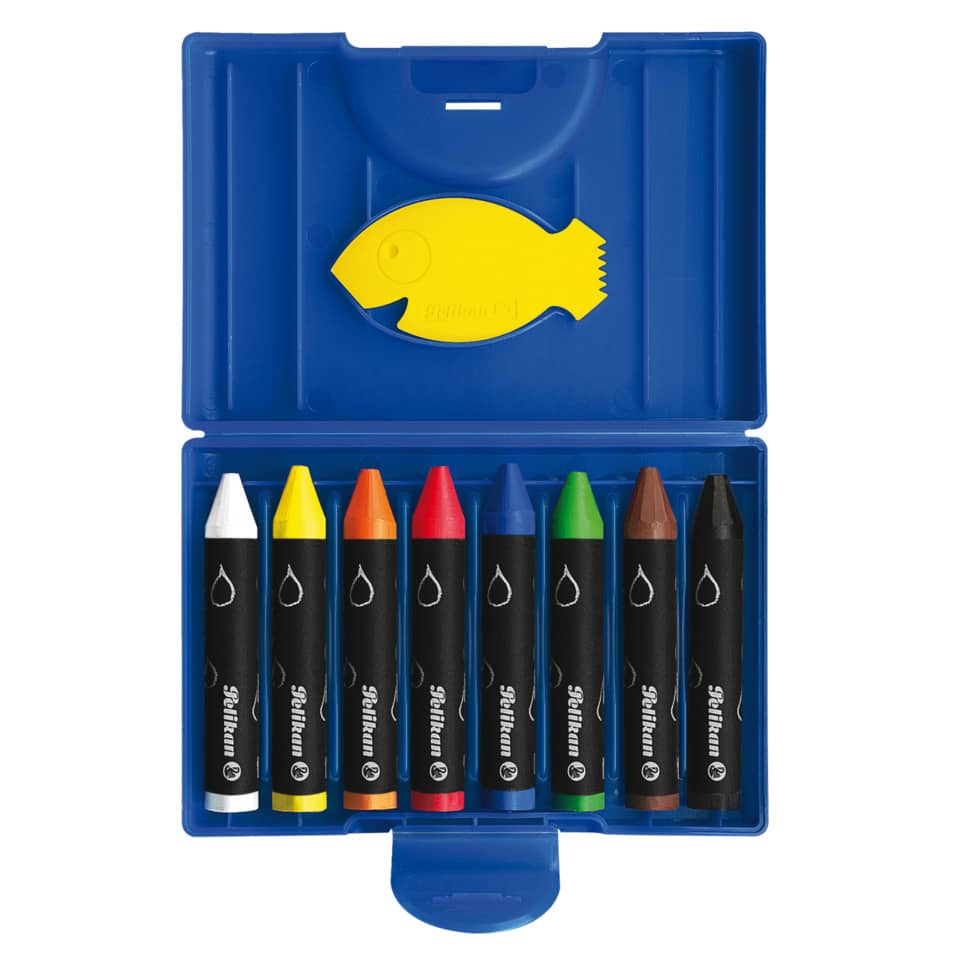Kreidestifte, Farbstifte, Kunstkasten, Kinderzeichnung, Farben Set