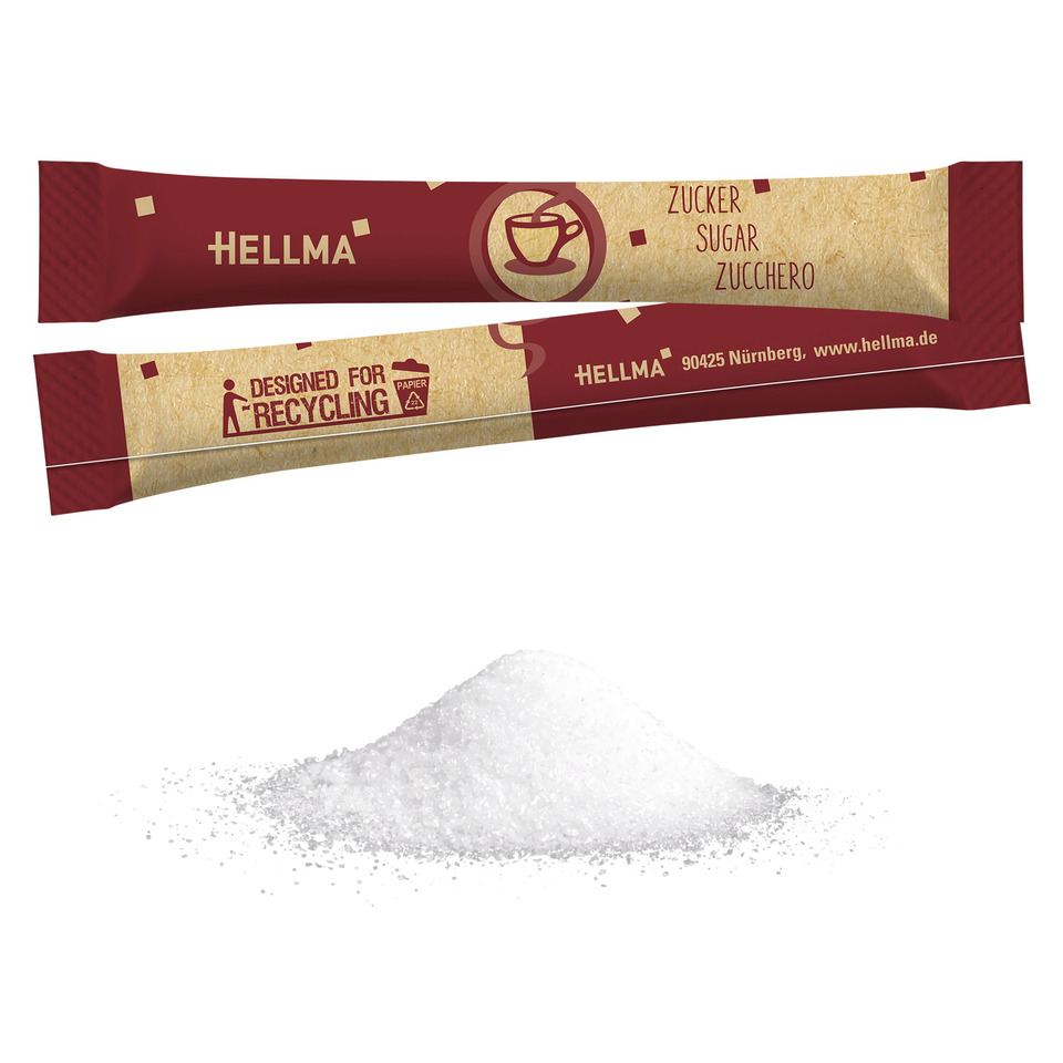 Zucker, Sugar, Sachet, Pulver, Beutel