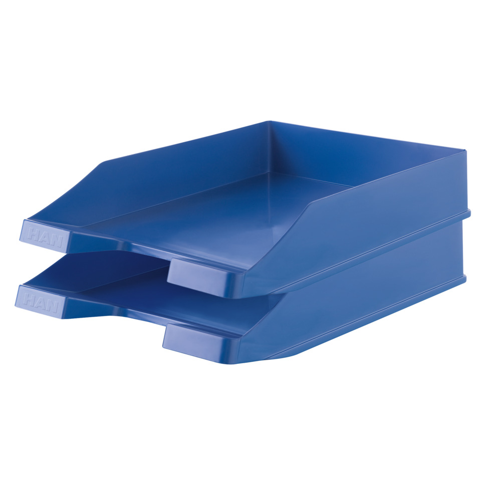 Ordner, Stapelordner, Dokumentablage, Blau, Papiersortierhilfe