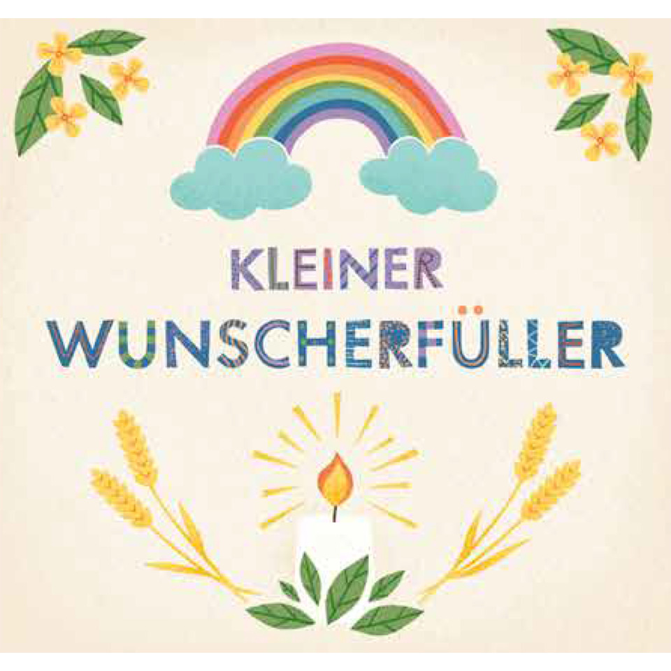 Regenbogen, Kerze, Dekoration, Blumen, Wheat