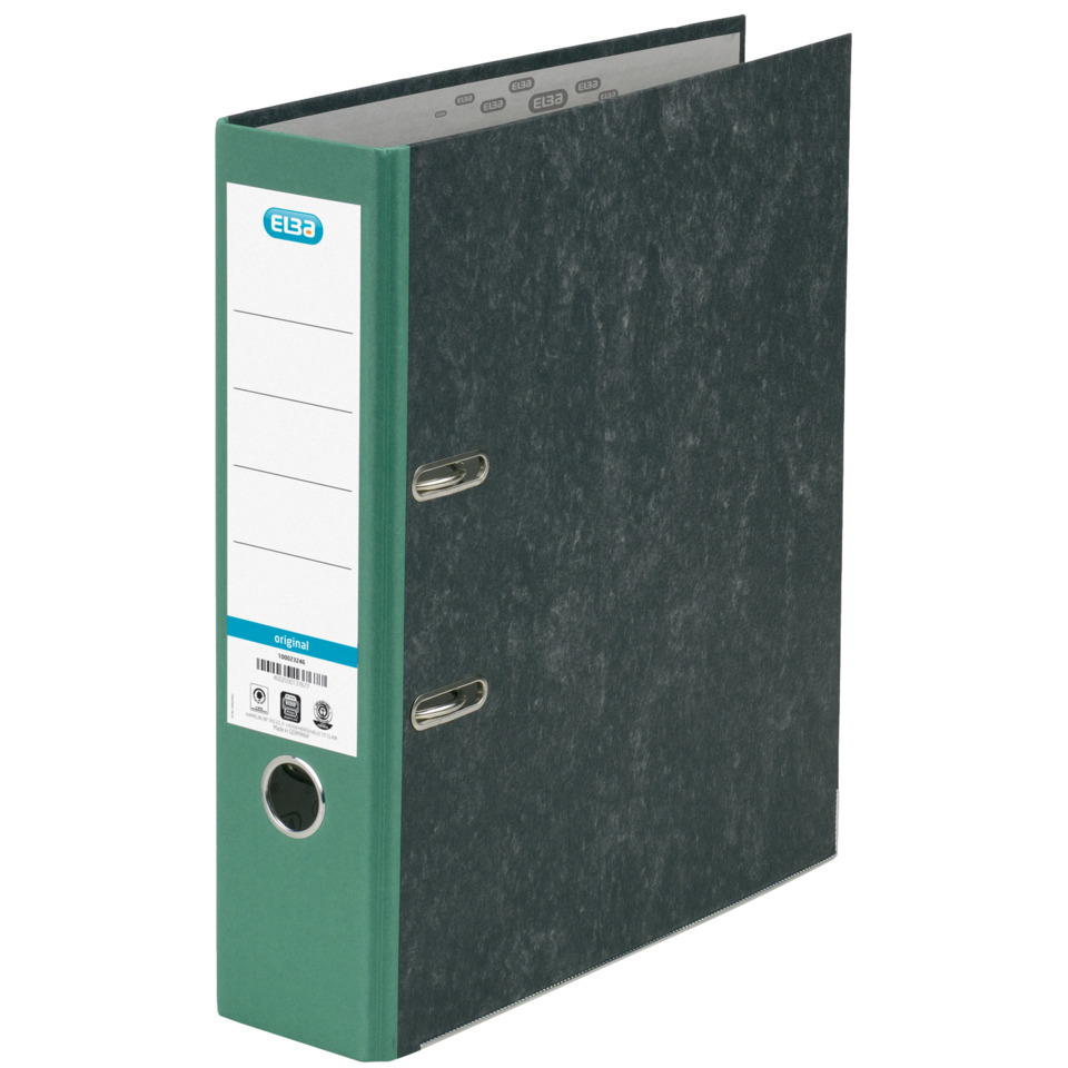 Ordner, Ordner A4, Ringbuch, Kunstleder, grün