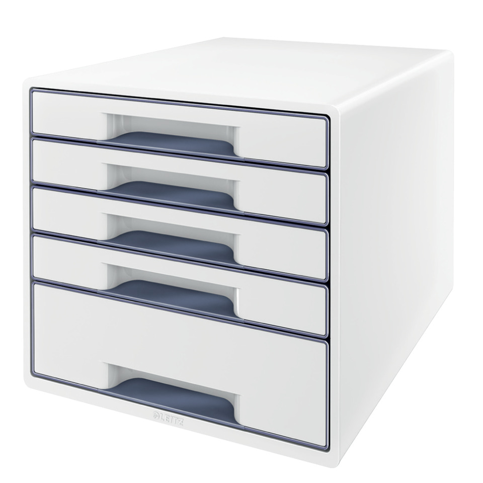 Schubladenkasten, Schubladen, Kunststoff, Weiß, 4-Schubladen, Schubladenkasten, Mini-Schubladen, Aufbewahrung, Weiß, Griffleisten