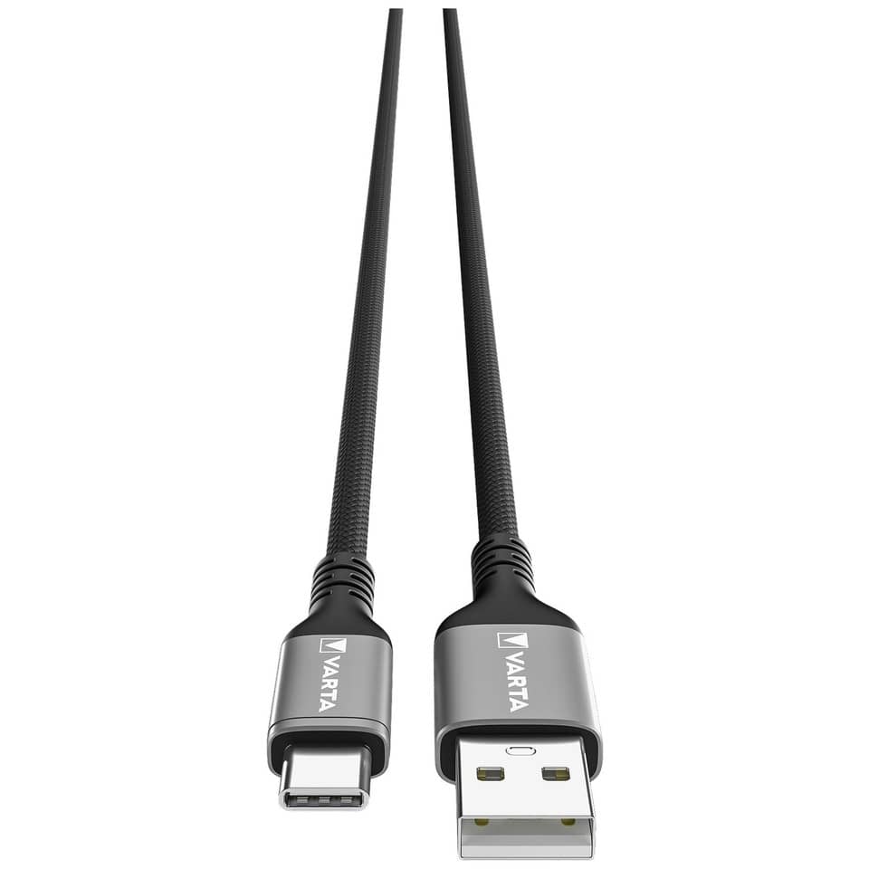 USB-C, USB-A, Kabel, Ladekabel, Varta